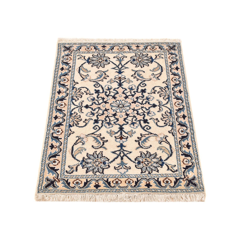 Persisk tæppe - Nain - 87 x 57 cm - beige