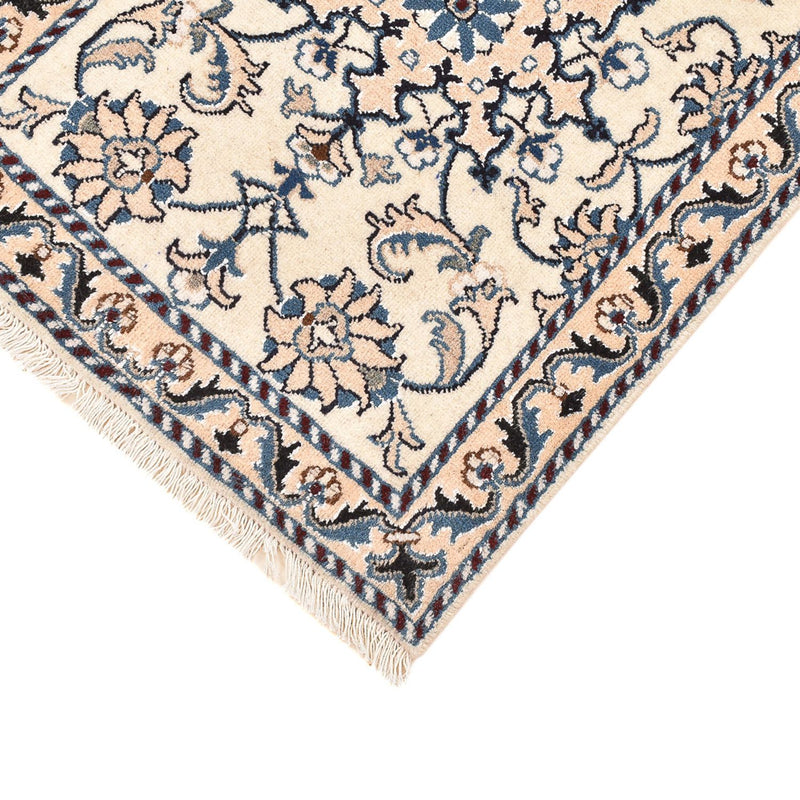 Persisk tæppe - Nain - 81 x 57 cm - creme