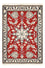 Persisk tæppe - Nain - 87 x 59 cm - rød