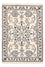Persisk tæppe - Nain - 85 x 58 cm - creme