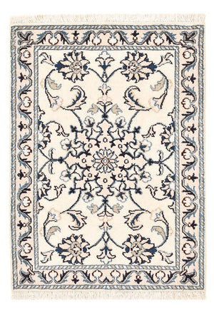 Persisk tæppe - Nain - 84 x 58 cm - creme