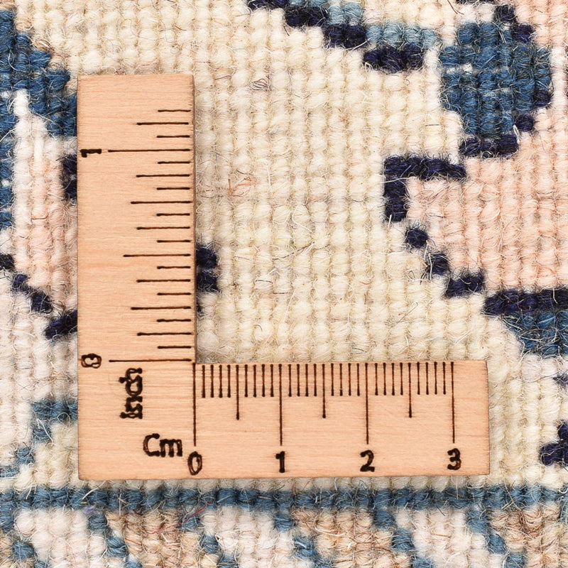 Persisk tæppe - Nain - 84 x 58 cm - creme