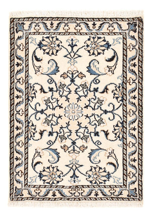 Persisk tæppe - Nain - 83 x 58 cm - creme