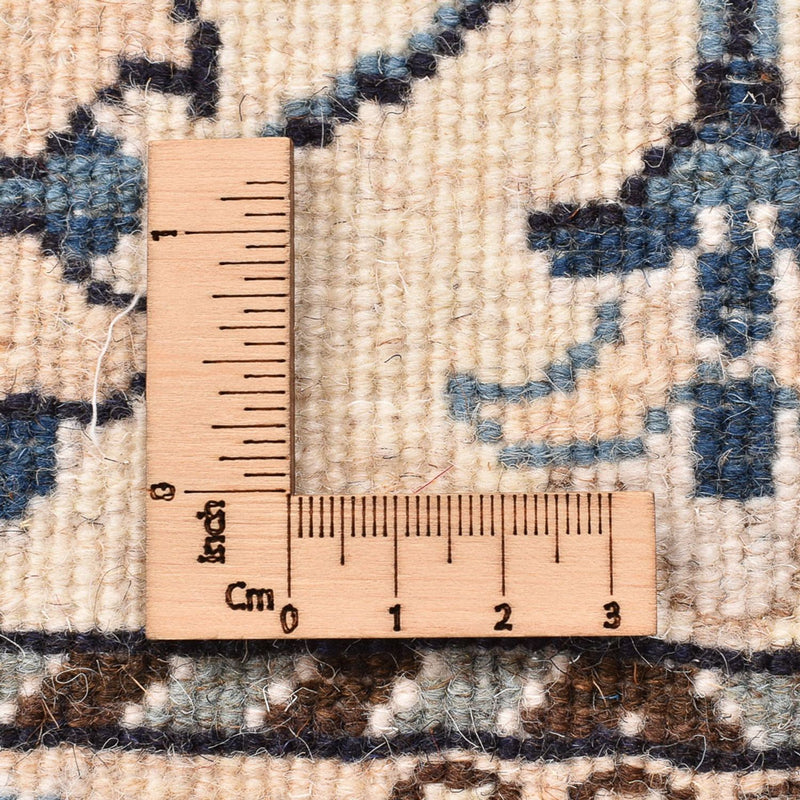 Persisk tæppe - Nain - 83 x 58 cm - creme