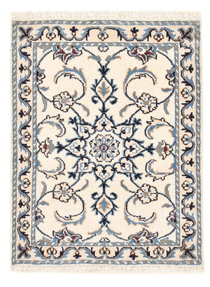 Persisk tæppe - Nain - 83 x 60 cm - creme