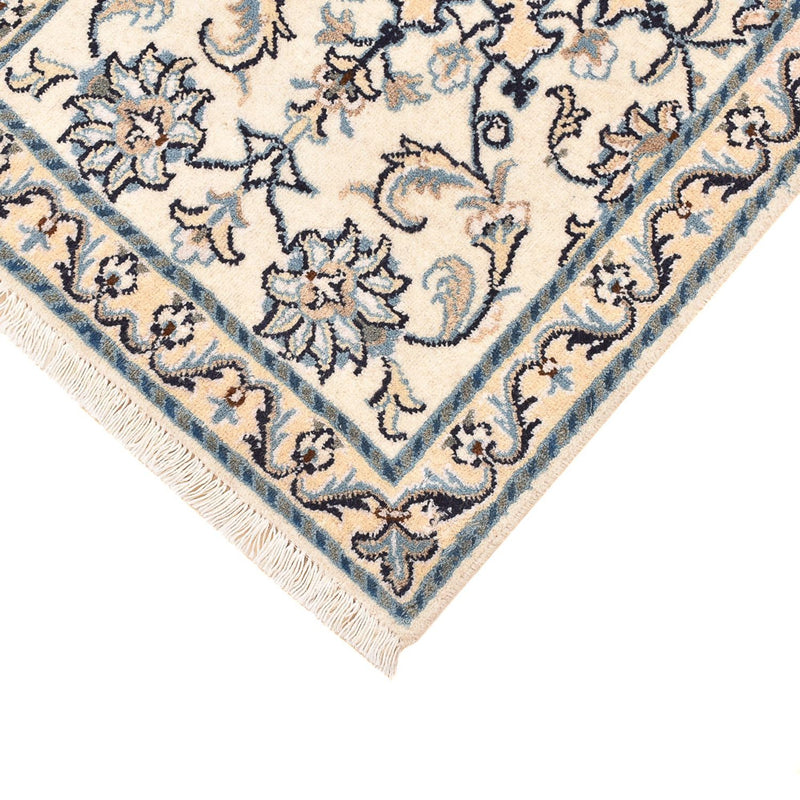 Persisk tæppe - Nain - 92 x 56 cm - creme