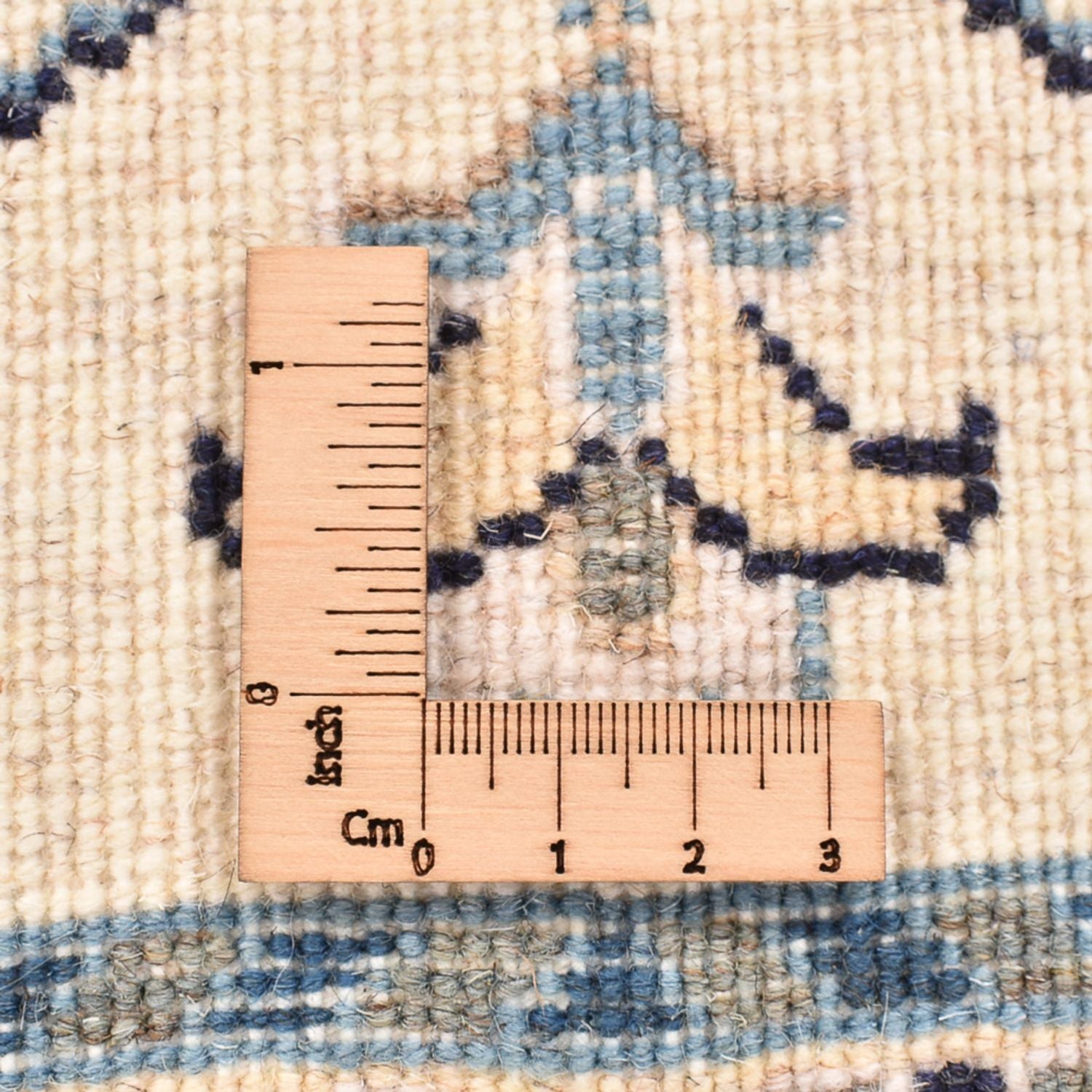 Persisk tæppe - Nain - 92 x 56 cm - creme