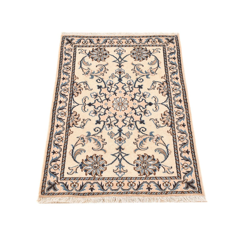 Persisk tæppe - Nain - 96 x 60 cm - creme