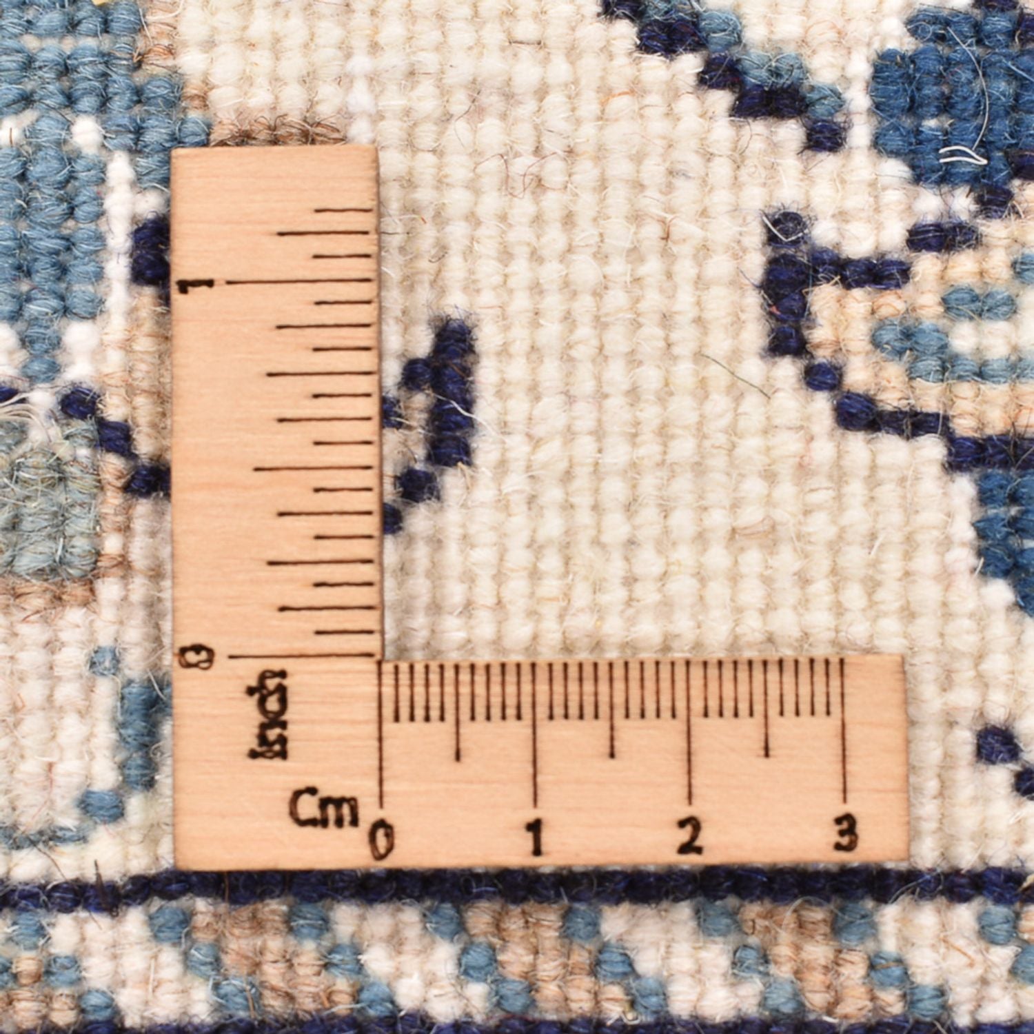 Persisk tæppe - Nain - 86 x 60 cm - creme