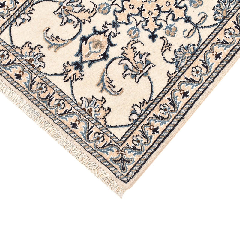 Persisk tæppe - Nain - 90 x 60 cm - creme