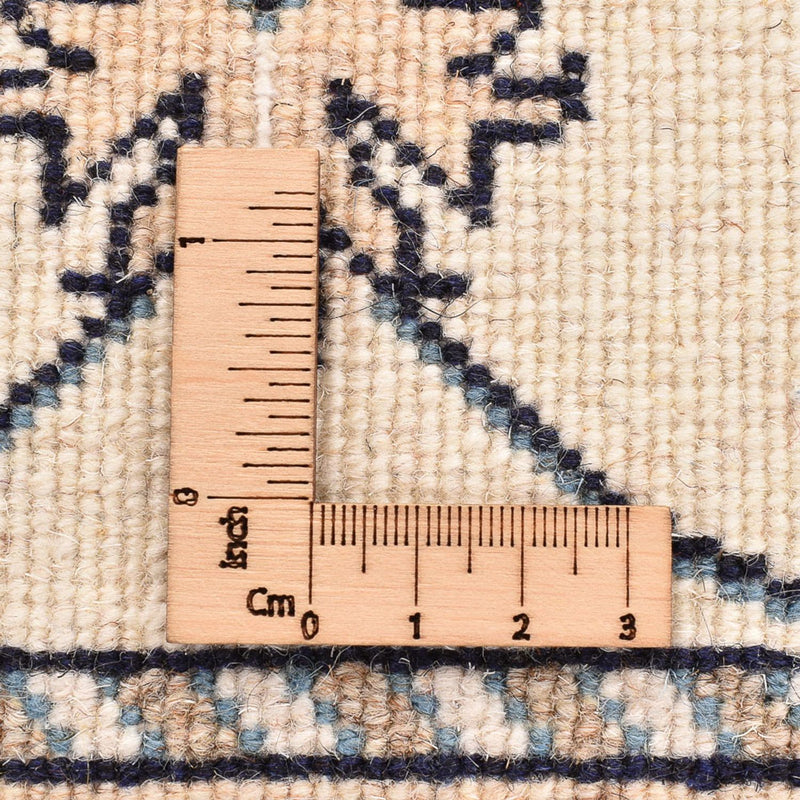 Persisk tæppe - Nain - 90 x 60 cm - creme