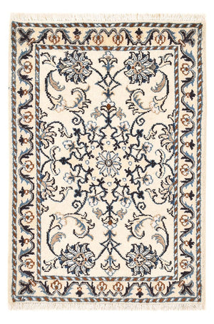 Persisk tæppe - Nain - 88 x 58 cm - creme