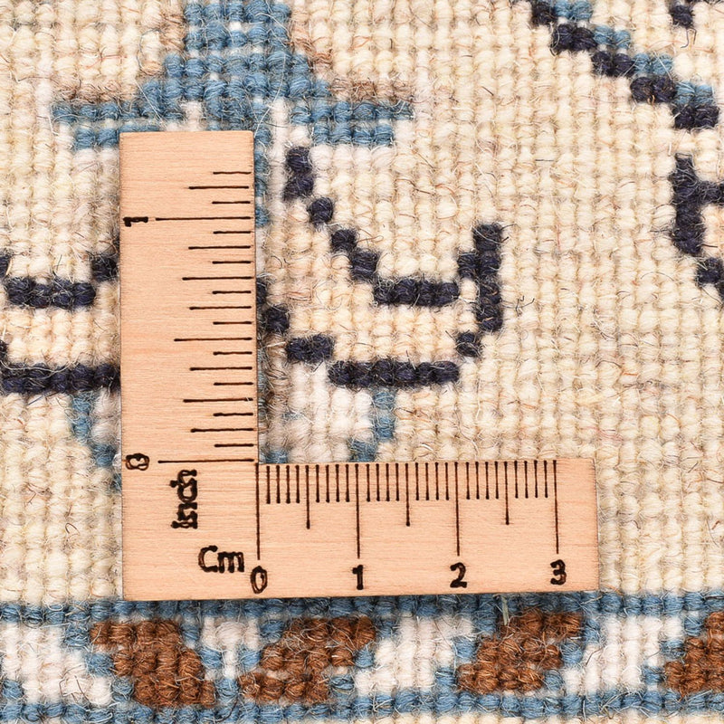 Persisk tæppe - Nain - 88 x 58 cm - creme
