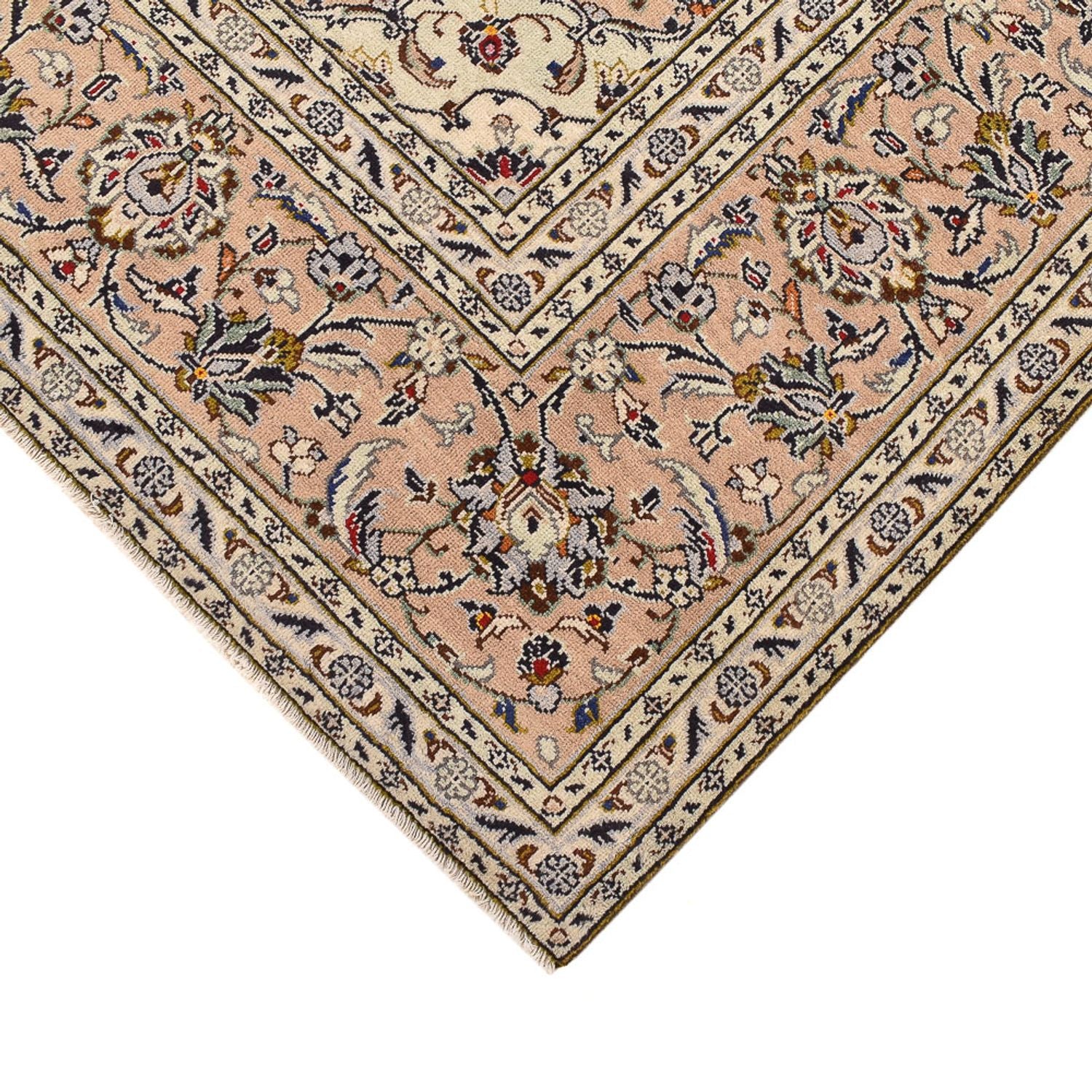 Persisk tæppe - Keshan - 290 x 205 cm - beige