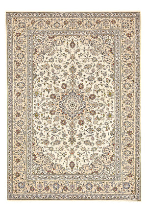 Persisk tæppe - Keshan - 290 x 197 cm - mørk beige