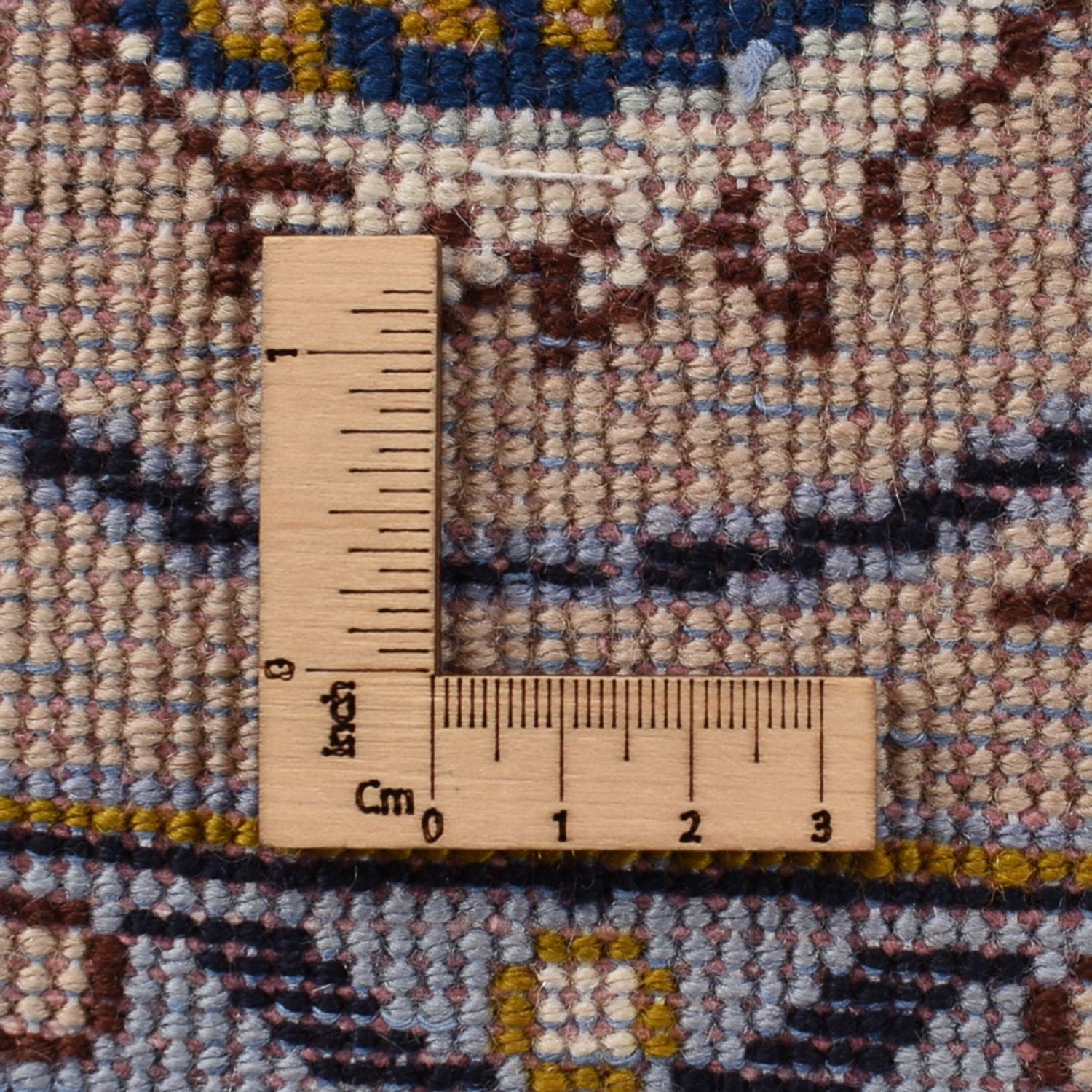 Persisk tæppe - Keshan - 360 x 245 cm - mørk beige