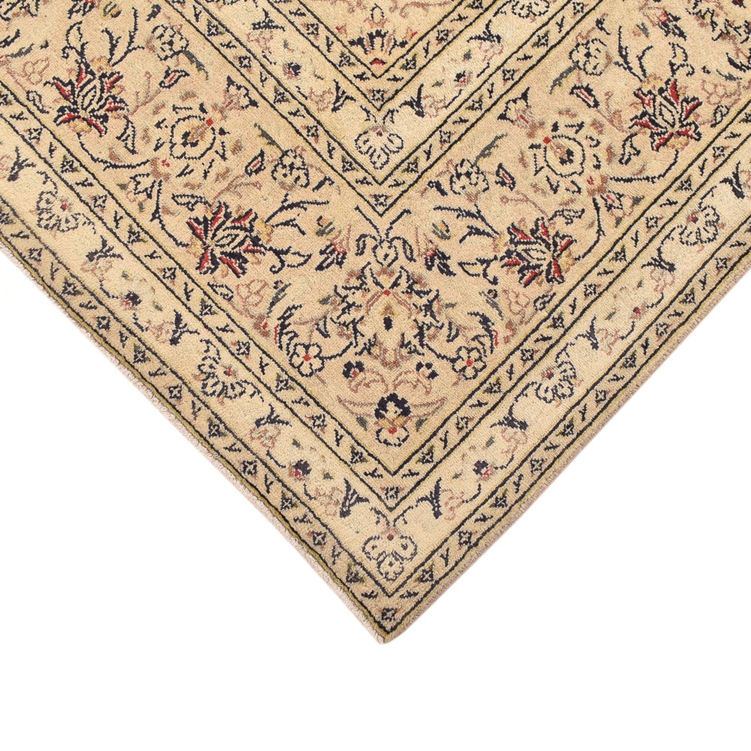 Persisk tæppe - Keshan - 301 x 202 cm - beige
