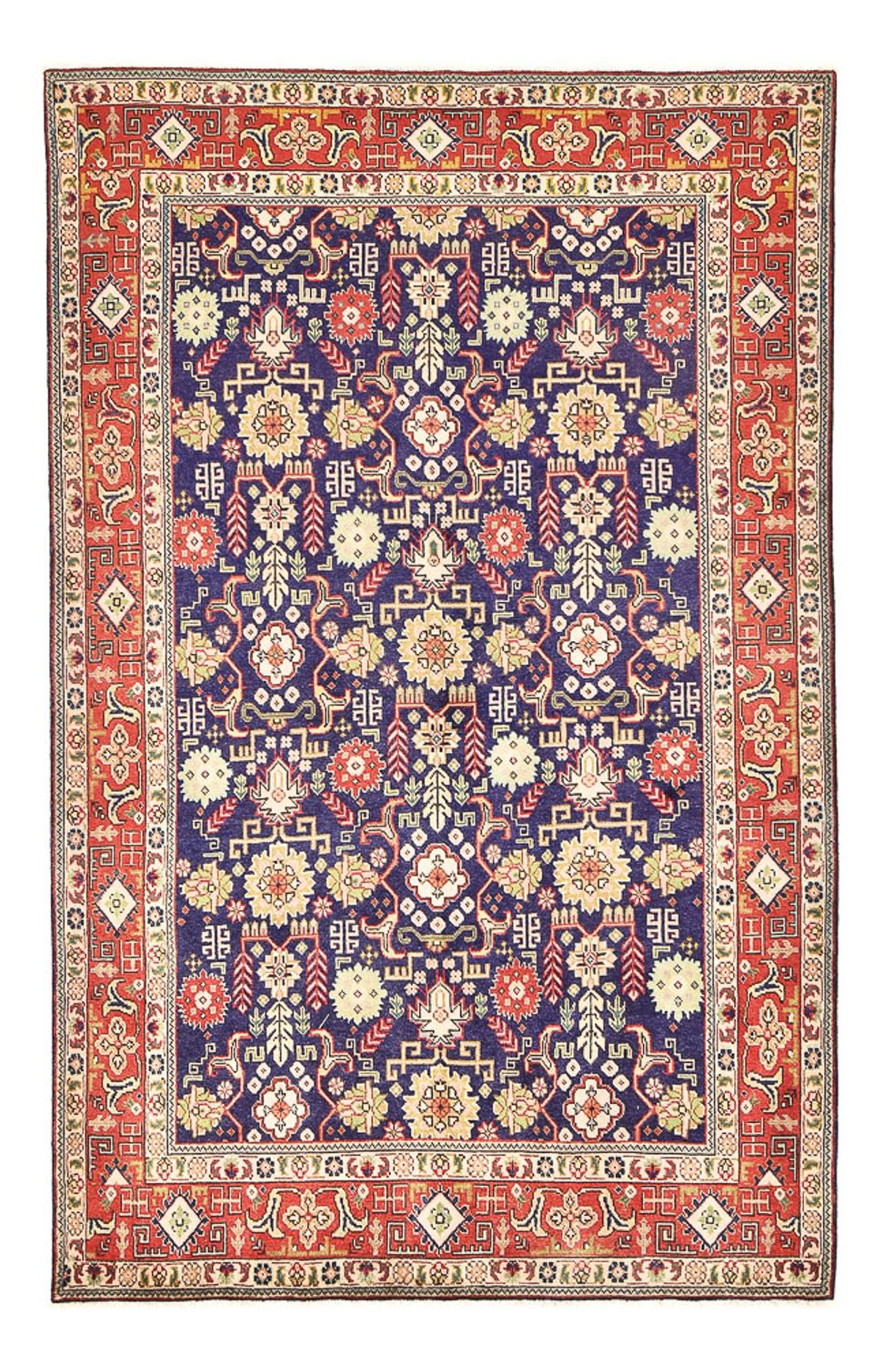 Persisk tæppe - Tabriz - 295 x 187 cm - lilla