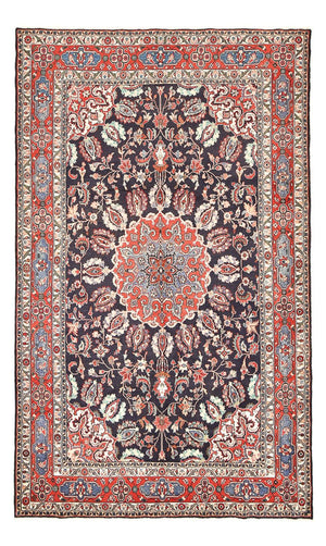 Persisk tæppe - Nomadisk - 340 x 203 cm - mørkerød