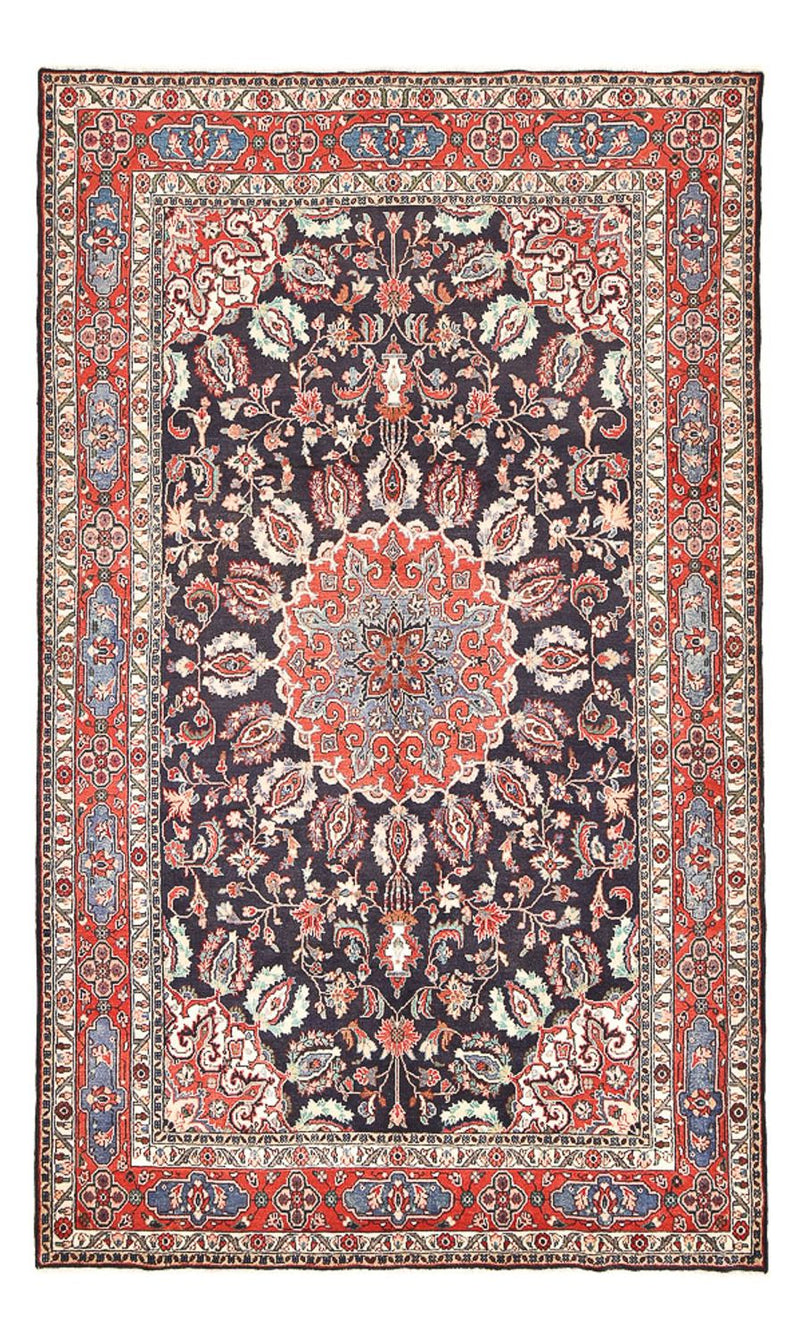 Persisk tæppe - Nomadisk - 340 x 203 cm - mørkerød