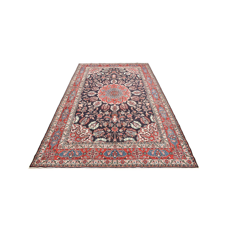 Persisk tæppe - Nomadisk - 340 x 203 cm - mørkerød