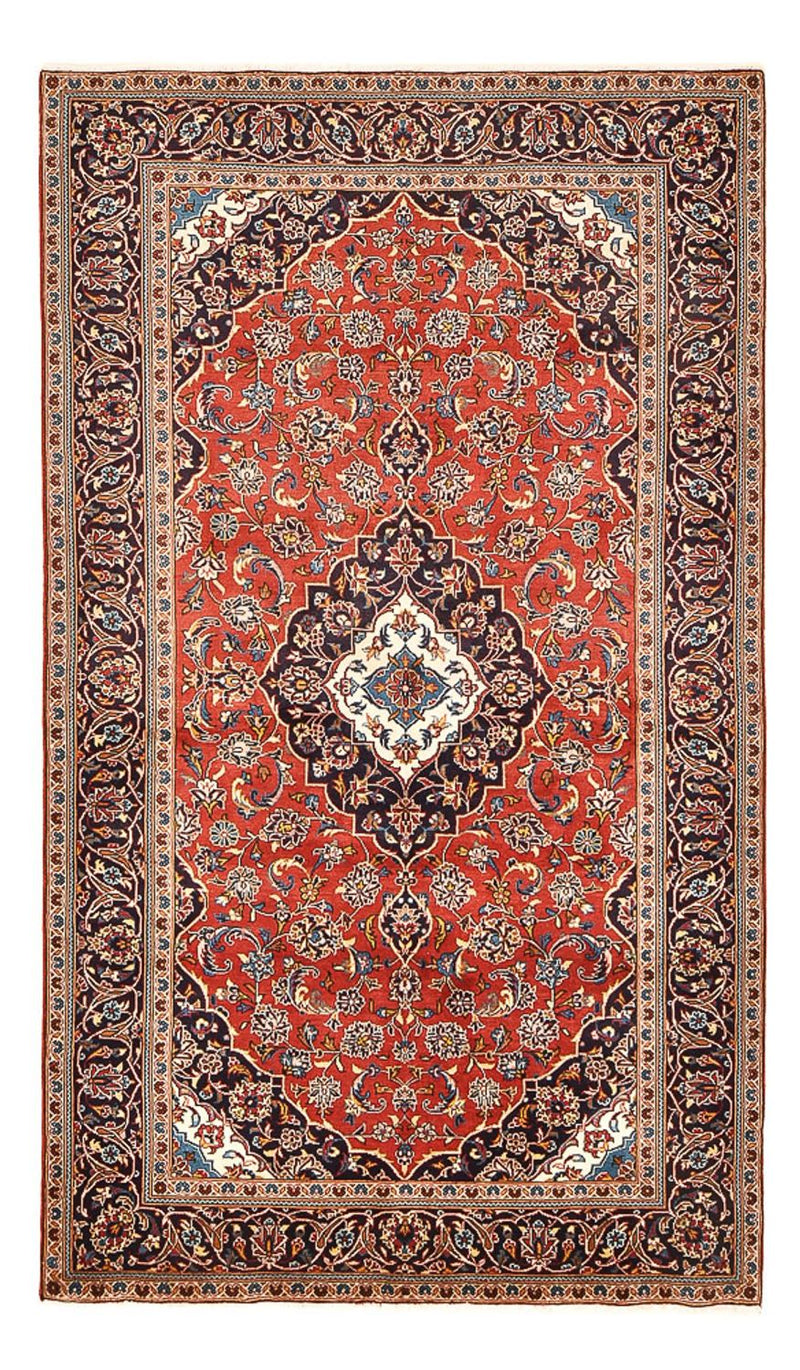 Persisk tæppe - Keshan - 253 x 150 cm - rød