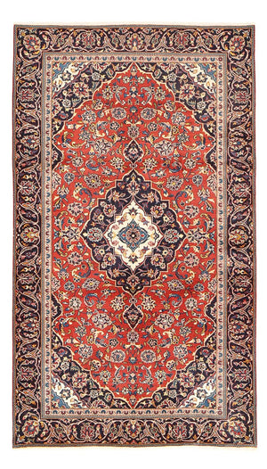 Persisk tæppe - Keshan - 243 x 140 cm - rød