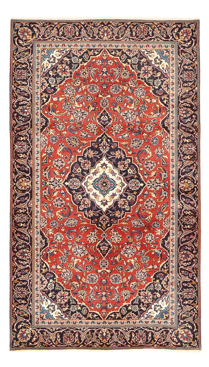 Persisk tæppe - Keshan - 243 x 140 cm - rød