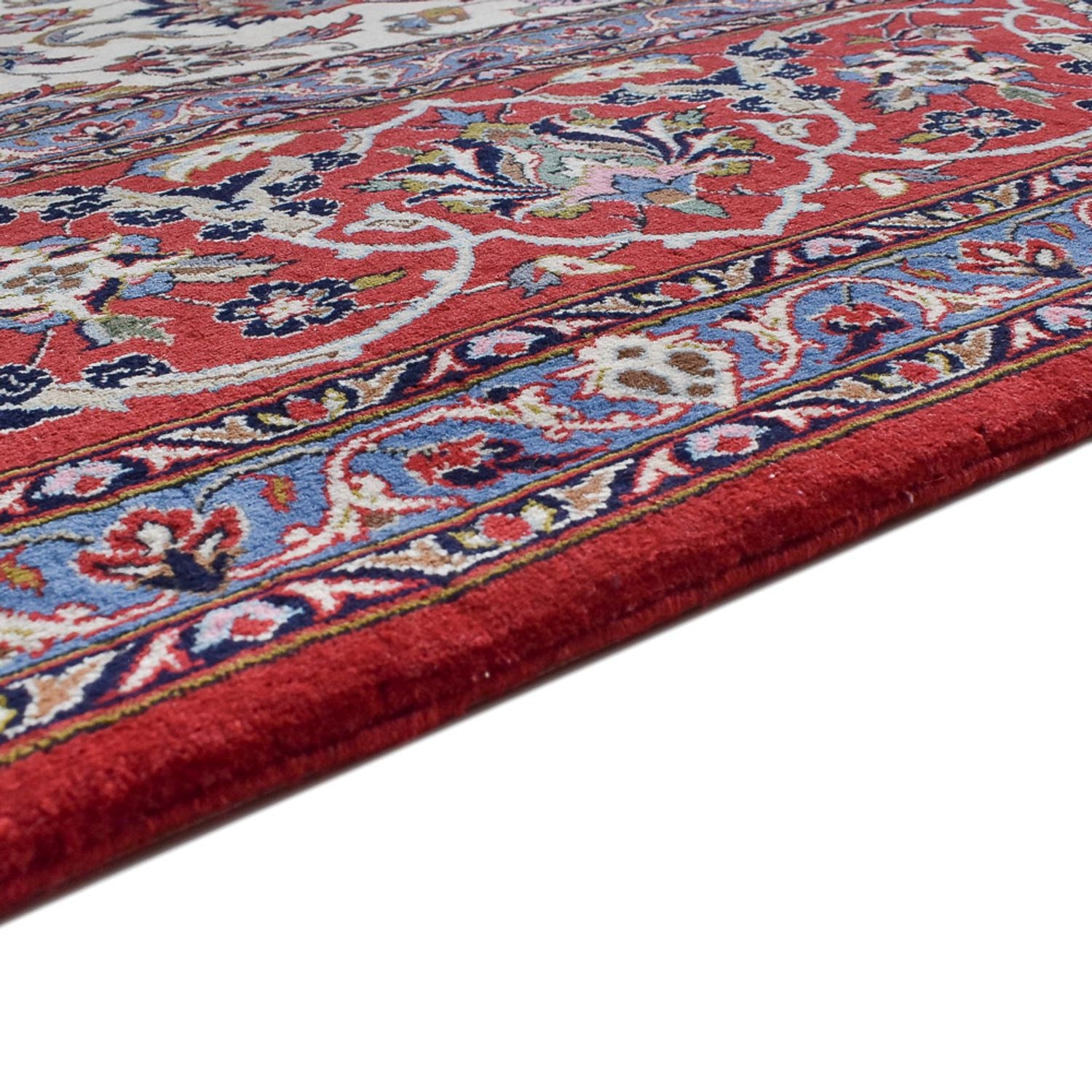 Persisk tæppe - Isfahan - Premium - 398 x 298 cm - rust