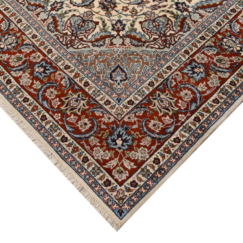Persisk tæppe - Isfahan - Premium - 304 x 206 cm - sand