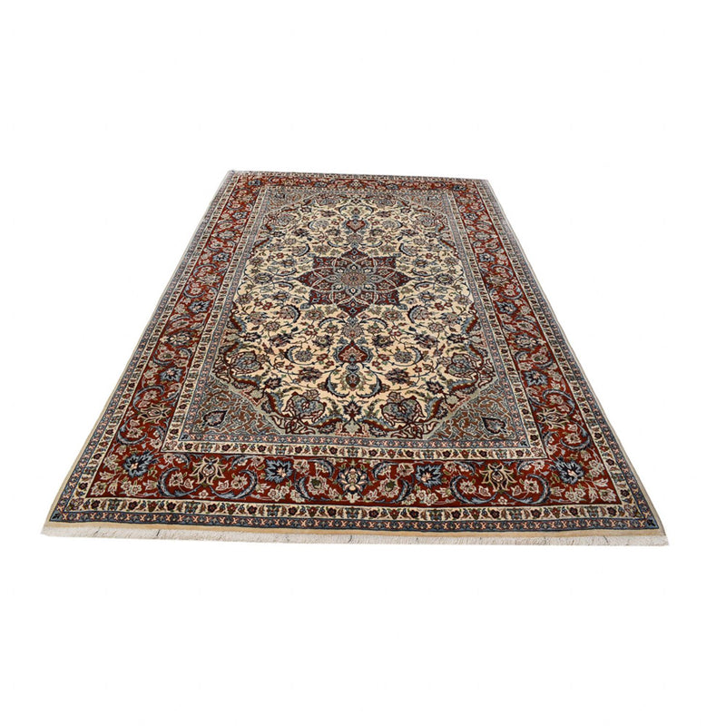 Persisk tæppe - Isfahan - Premium - 304 x 206 cm - sand
