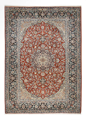Persisk tæppe - Keshan - 348 x 253 cm - rød