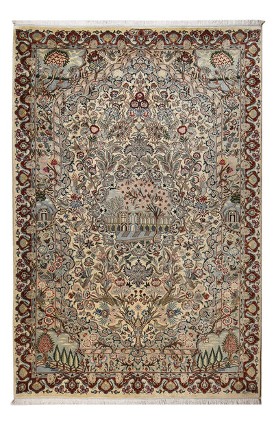Kashan Tæppe 201x301cm - Persisk tæppe