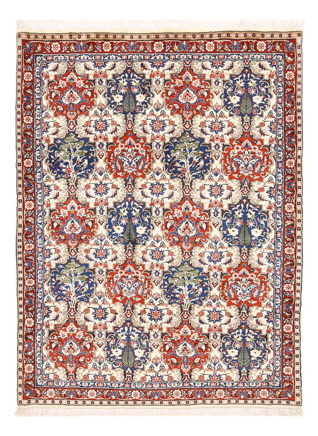 Persisk tæppe - Nomadisk - 196 x 144 cm - flerfarvet