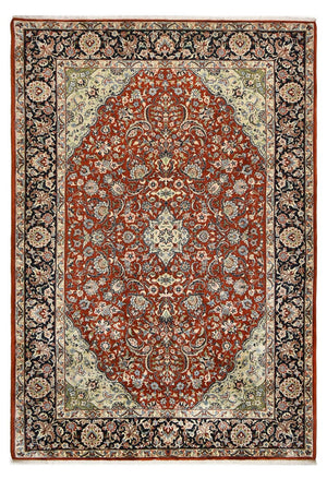 Persisk tæppe - Isfahan - Premium - 305 x 210 cm - rød