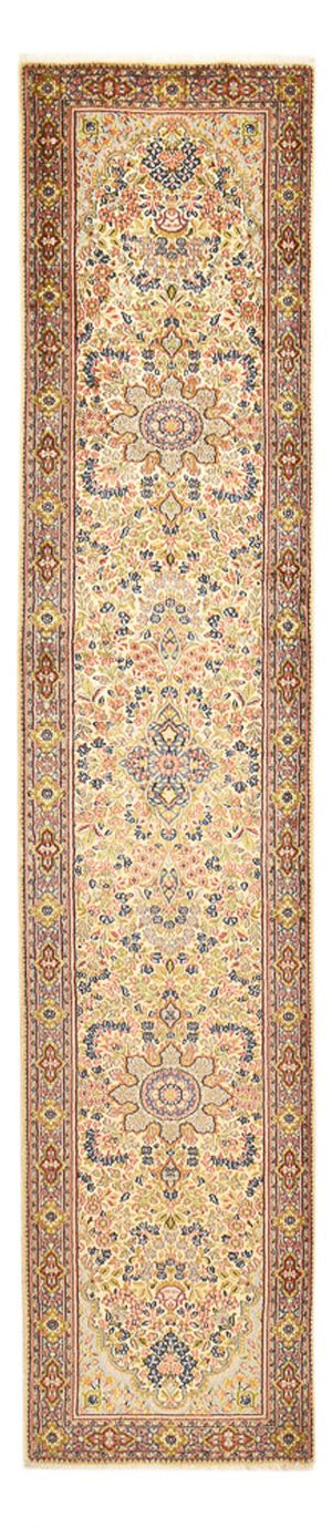 Løber Persisk tæppe - Royal - 385 x 79 cm - lys beige