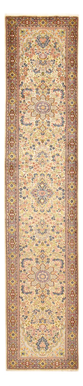 Løber Persisk tæppe - Royal - 385 x 79 cm - lys beige