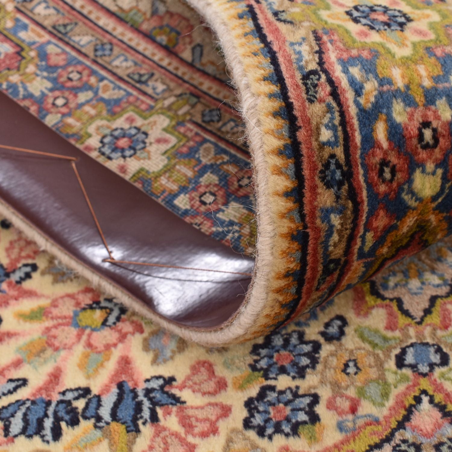 Løber Persisk tæppe - Royal - 385 x 79 cm - lys beige