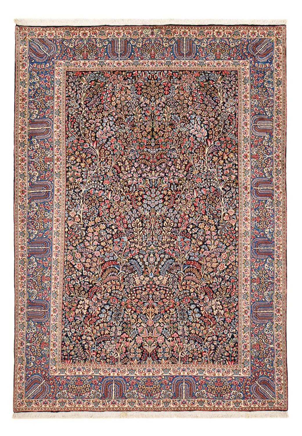 Persisk tæppe - Royal - 298 x 202 cm - mørkerød