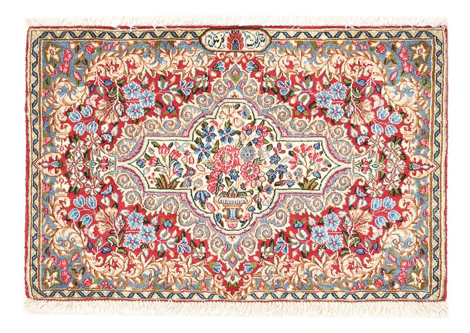 Persisk tæppe - Royal - 85 x 56 cm - flerfarvet