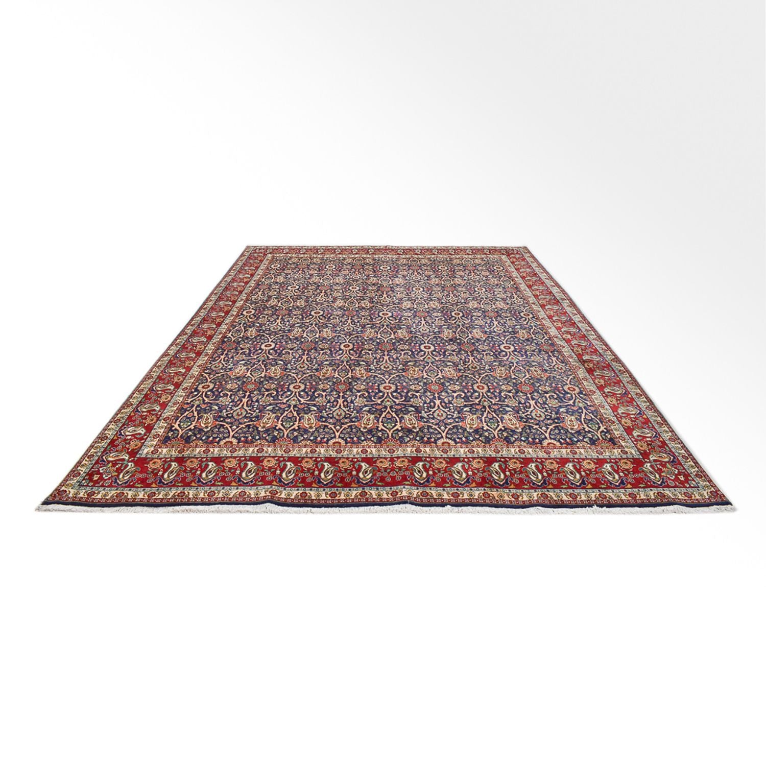 Persisk tæppe - Tabriz - Royal - 405 x 305 cm - rust