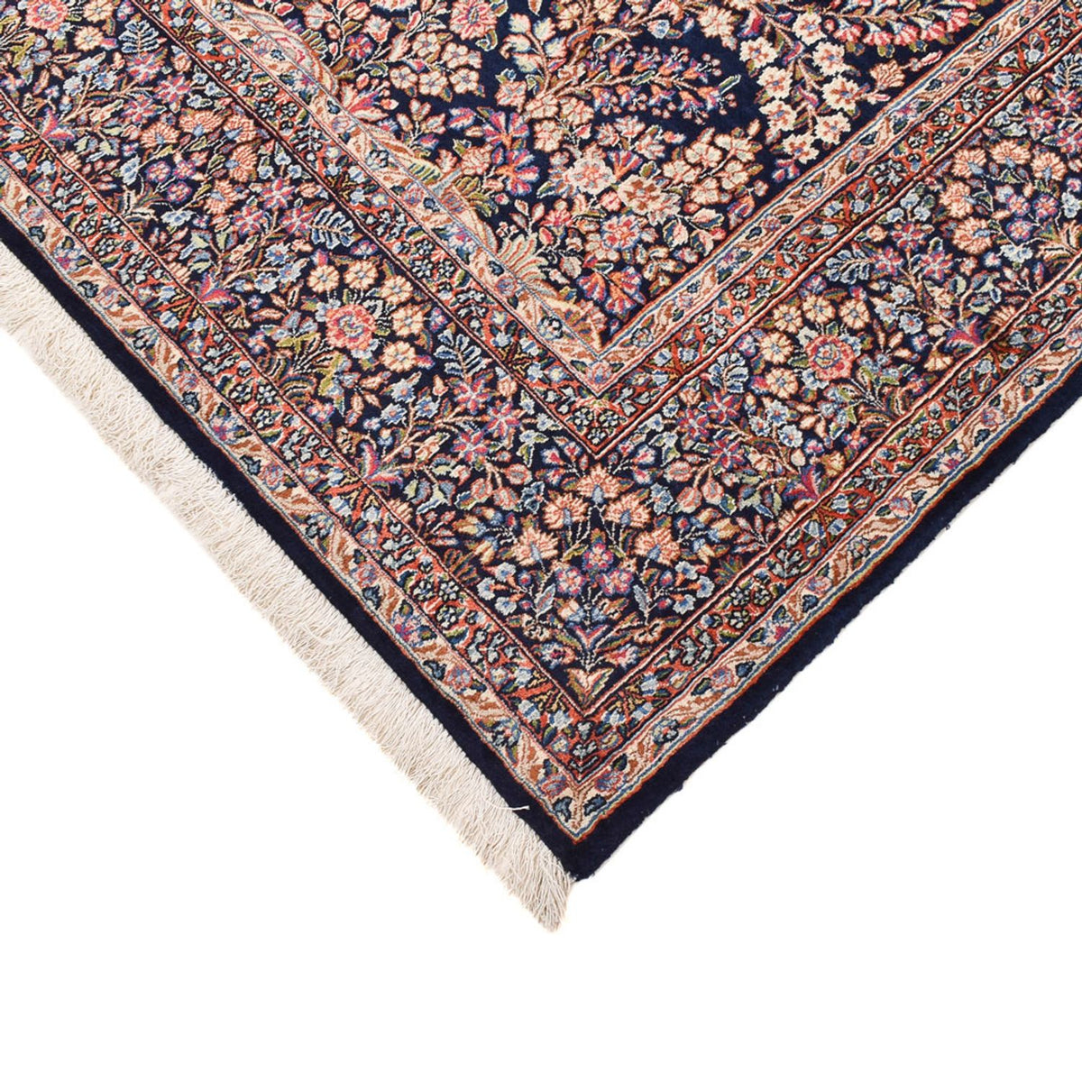 Persisk tæppe - Classic - 302 x 206 cm - mørkeblå
