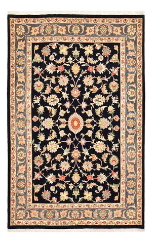 Persisk tæppe - Bijar - 265 x 170 cm - mørkeblå