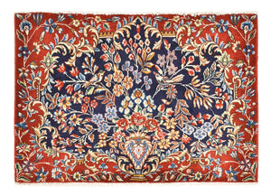 Persisk tæppe - Royal - 92 x 64 cm - flerfarvet