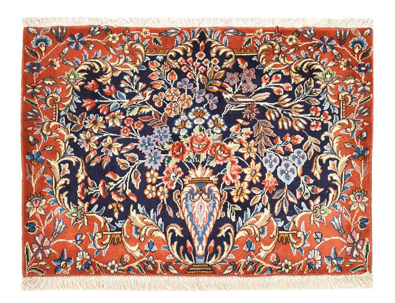 Persisk tæppe - Royal - 92 x 62 cm - flerfarvet