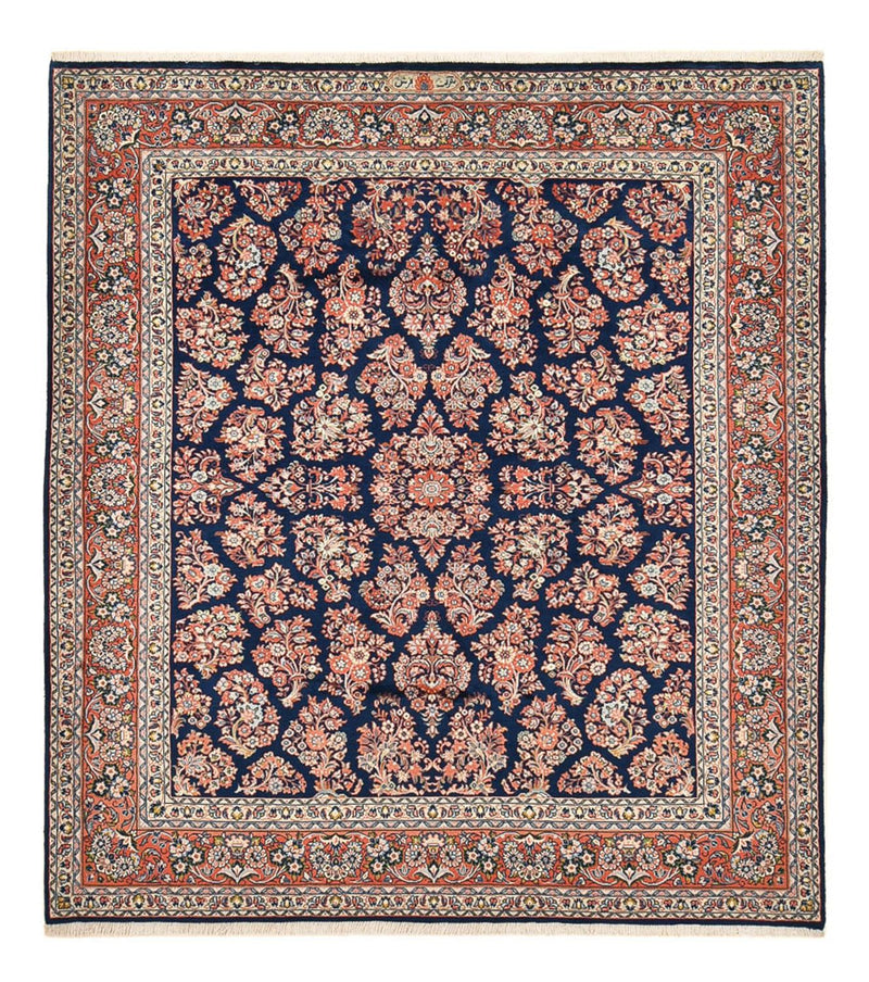 Persisk tæppe - Classic - 247 x 215 cm - mørkeblå