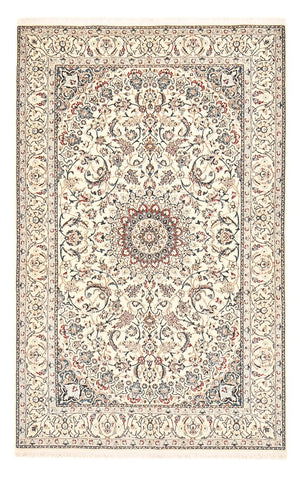 Persisk tæppe - Nain - Premium - 206 x 130 cm - beige