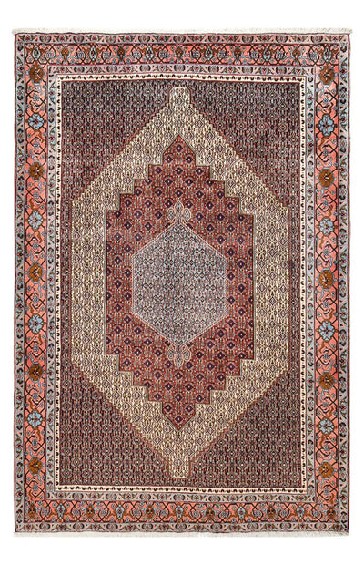 Senneh Tæppe 202x305cm - Persisk tæppe