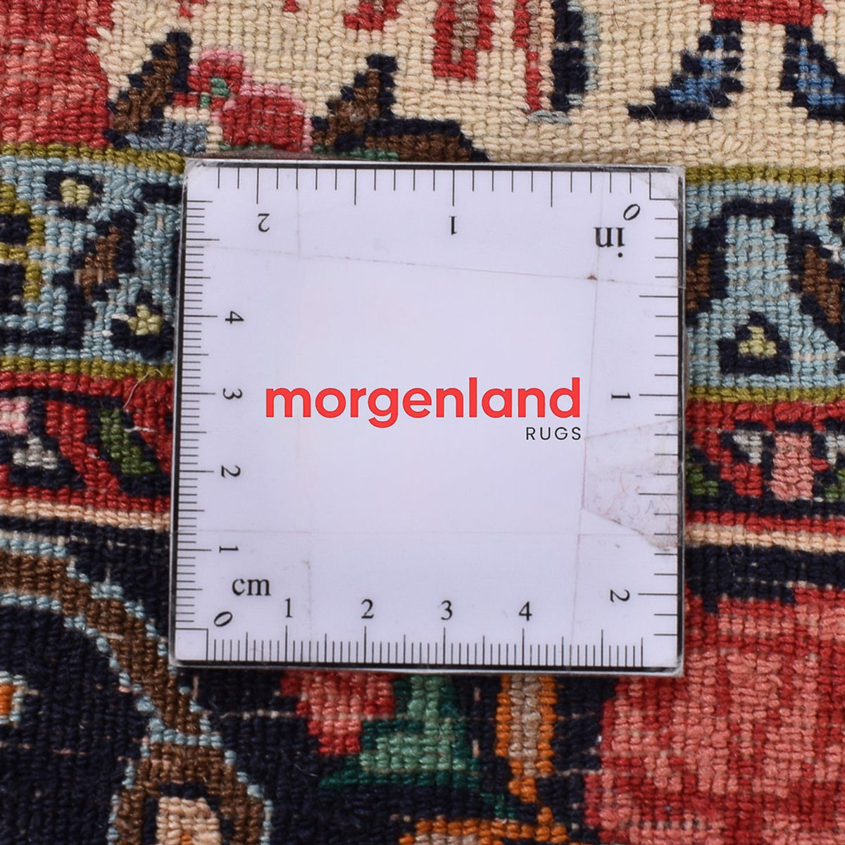 Løber Persisk tæppe - Bijar - 405 x 95 cm - mørk beige