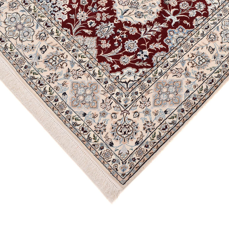 Persisk tæppe - Nain - Premium - 227 x 146 cm - rød